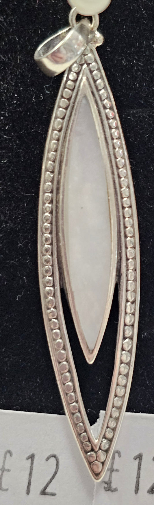 Mother of Pearl 925 silver pendent