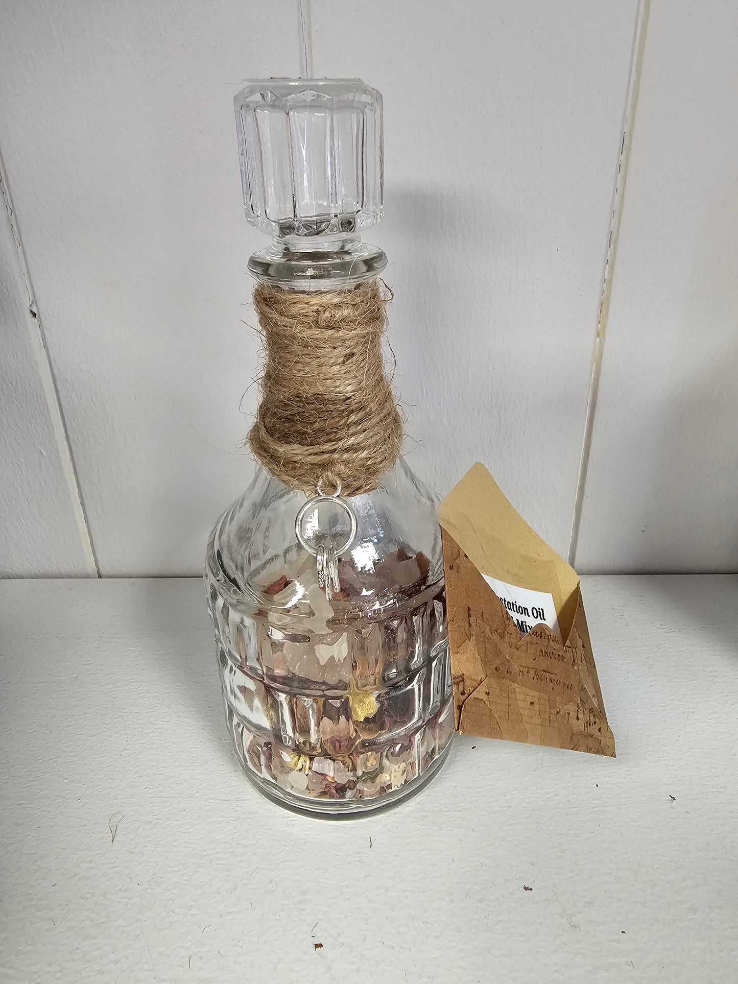 Manifestation Oil Blend Mix in Beautiful Decanter