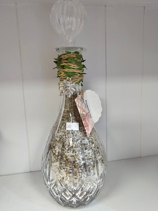 Prosperity Salt in Beautiful Decanter