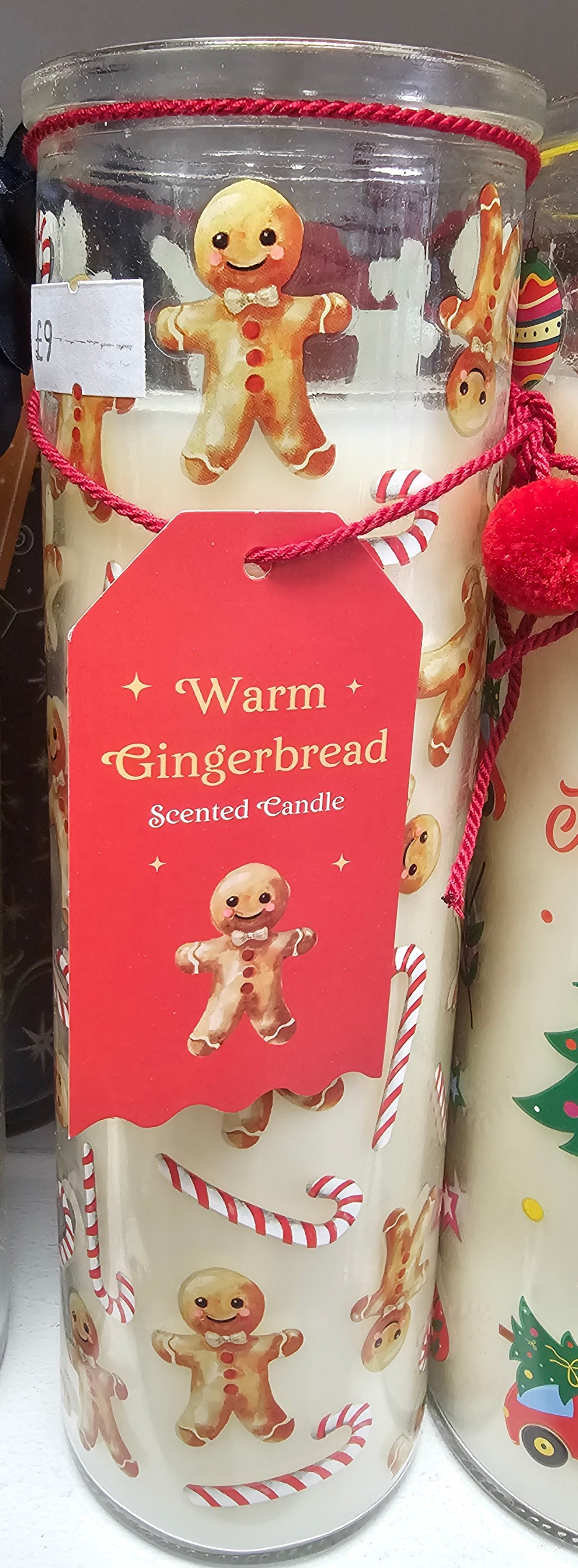Warm Gingerbread Scented Candle