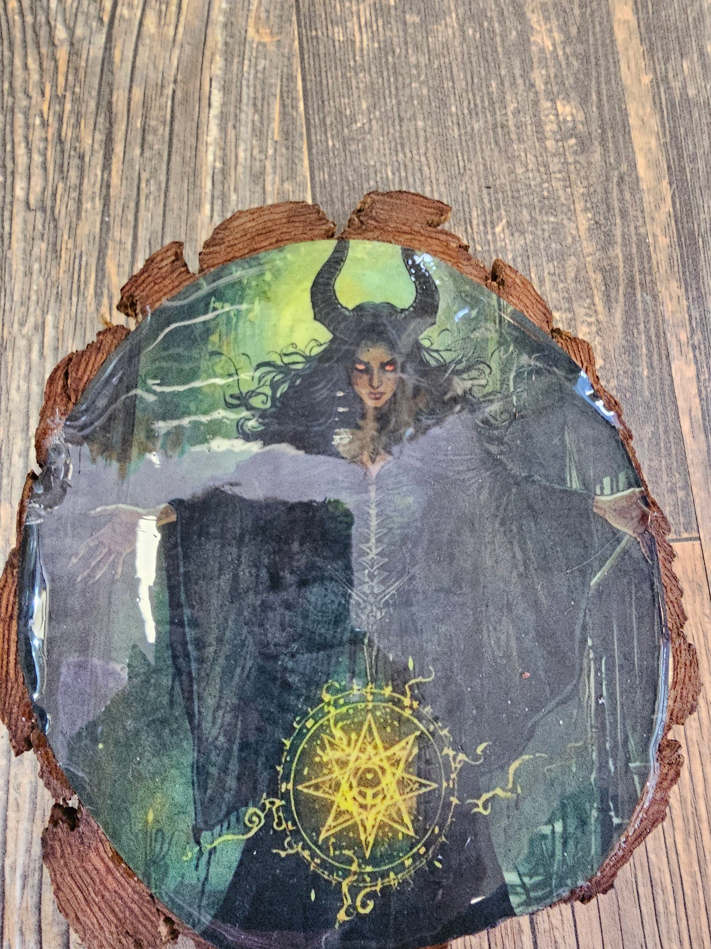 Large Wooden Coaster