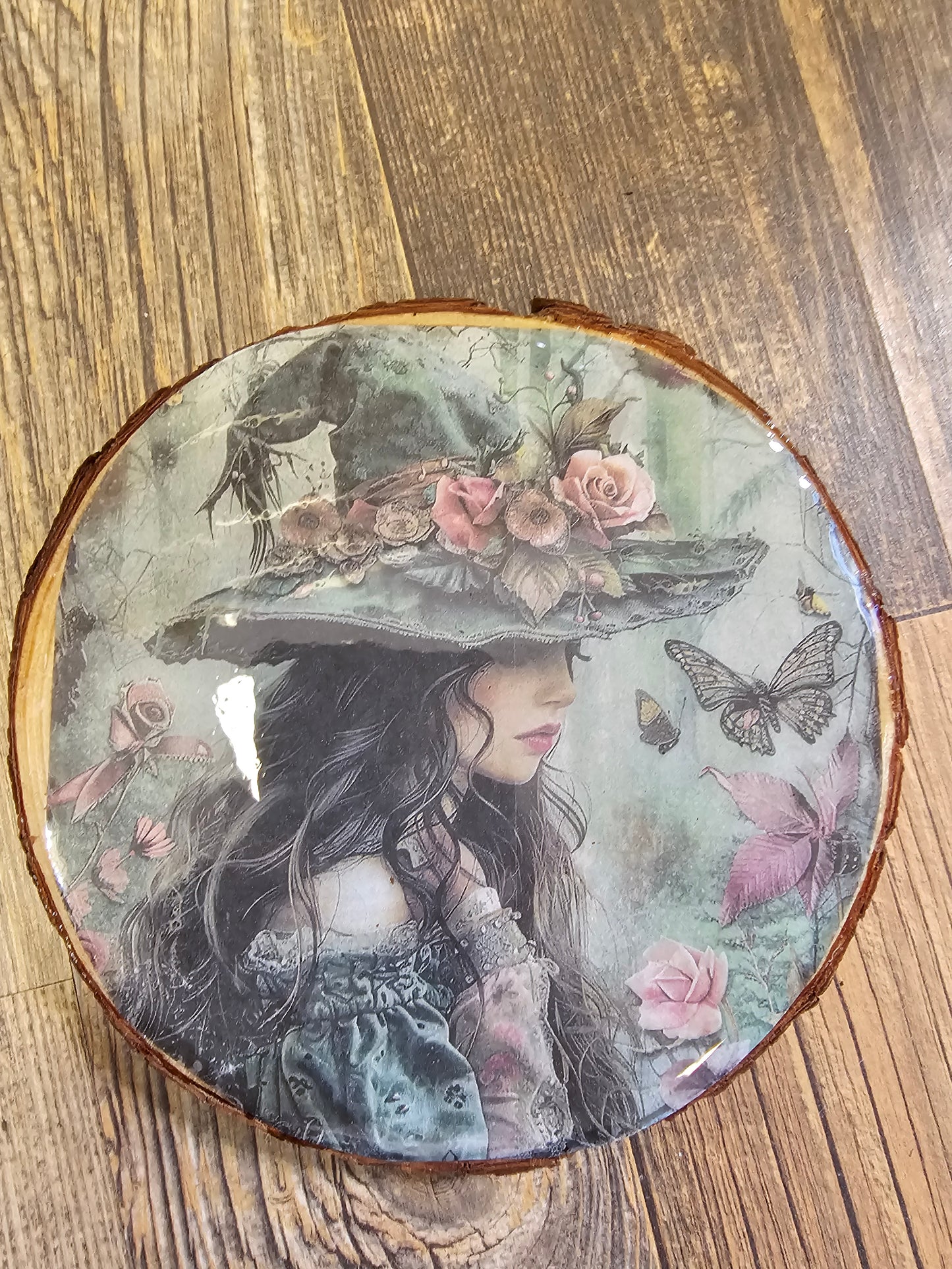 Large Wooden Coaster