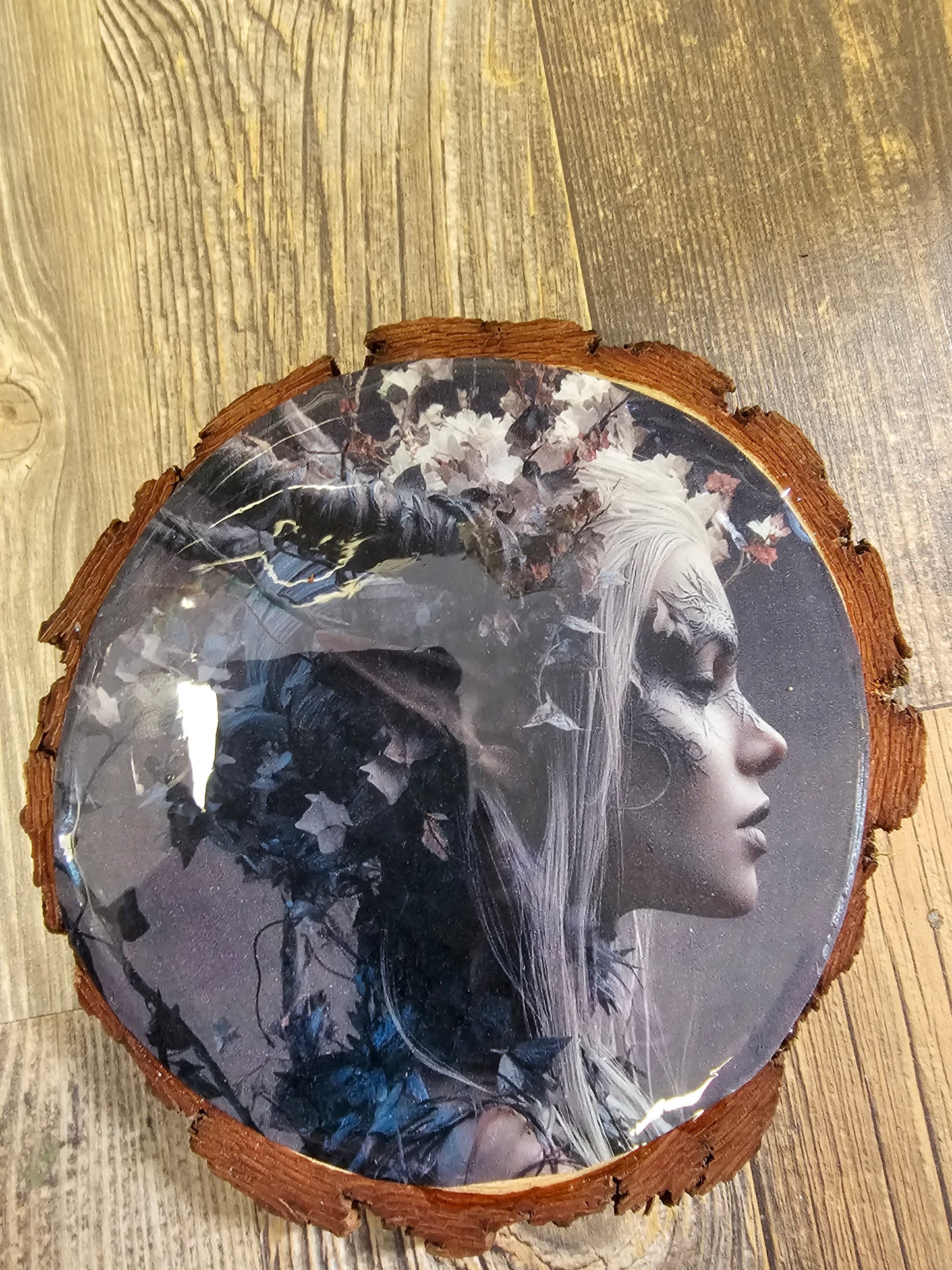 Large Wooden Coaster