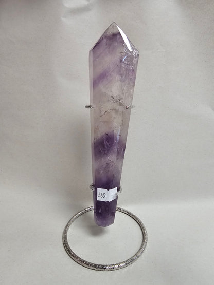 Chevron Amethyst Wand