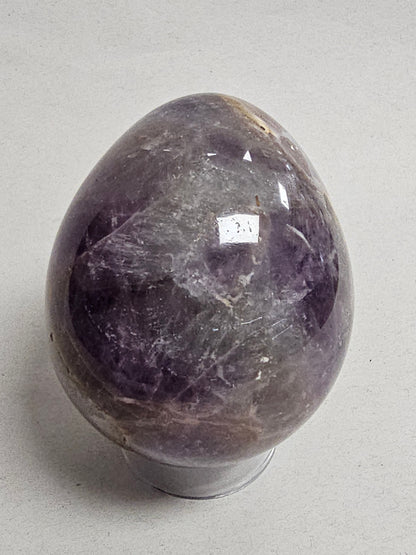 Chevron Amethyst Egg