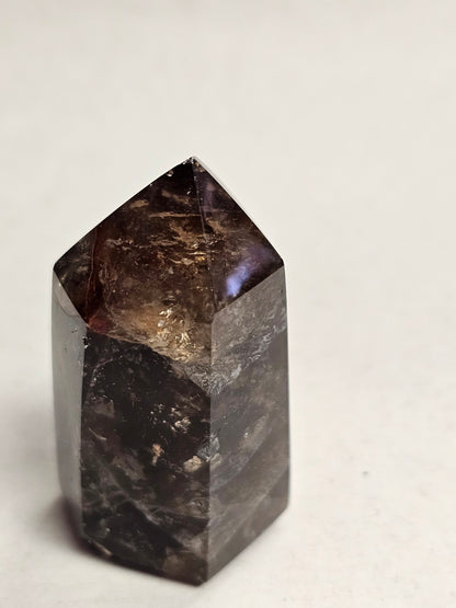 Dark Smokey Quartz Tower