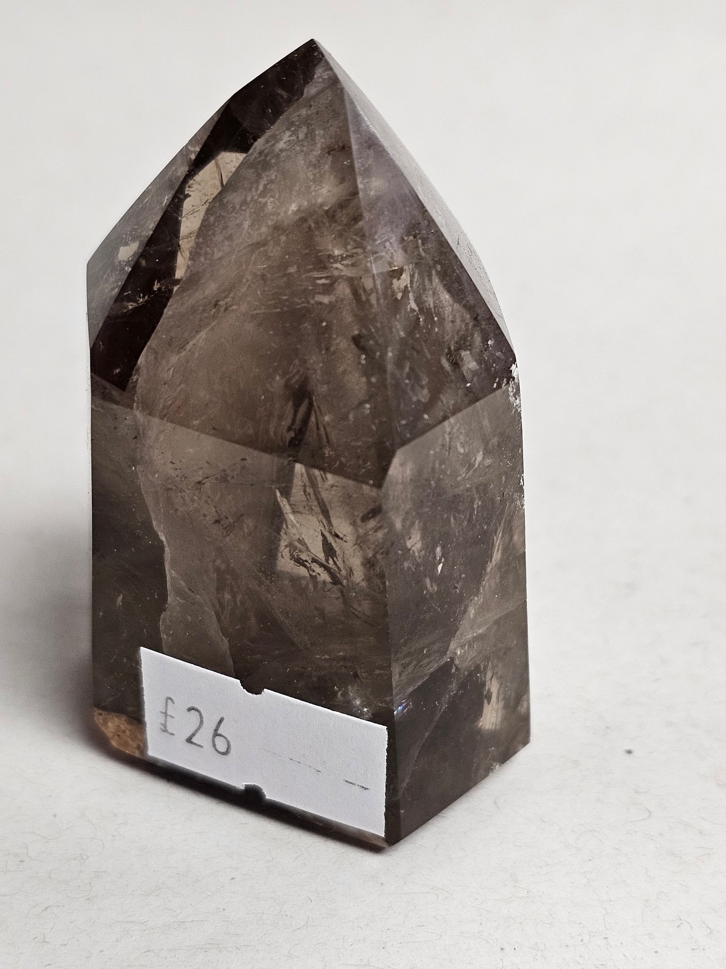 Dark Smokey Quartz Tower