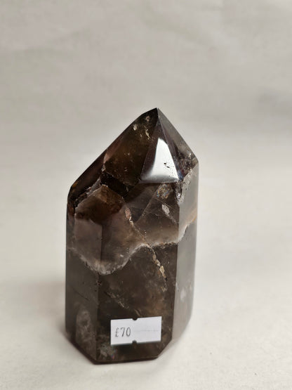 Dark Smokey Quartz Tower 0.55kg