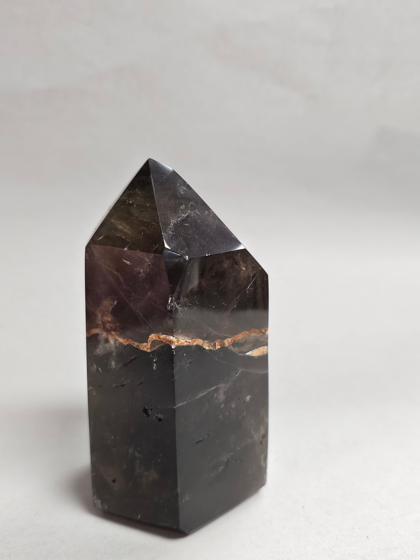Dark Smokey Quartz Tower 0.55kg
