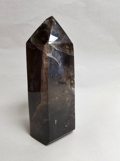 Large Dark Smokey Quartz Tower 1.3kg