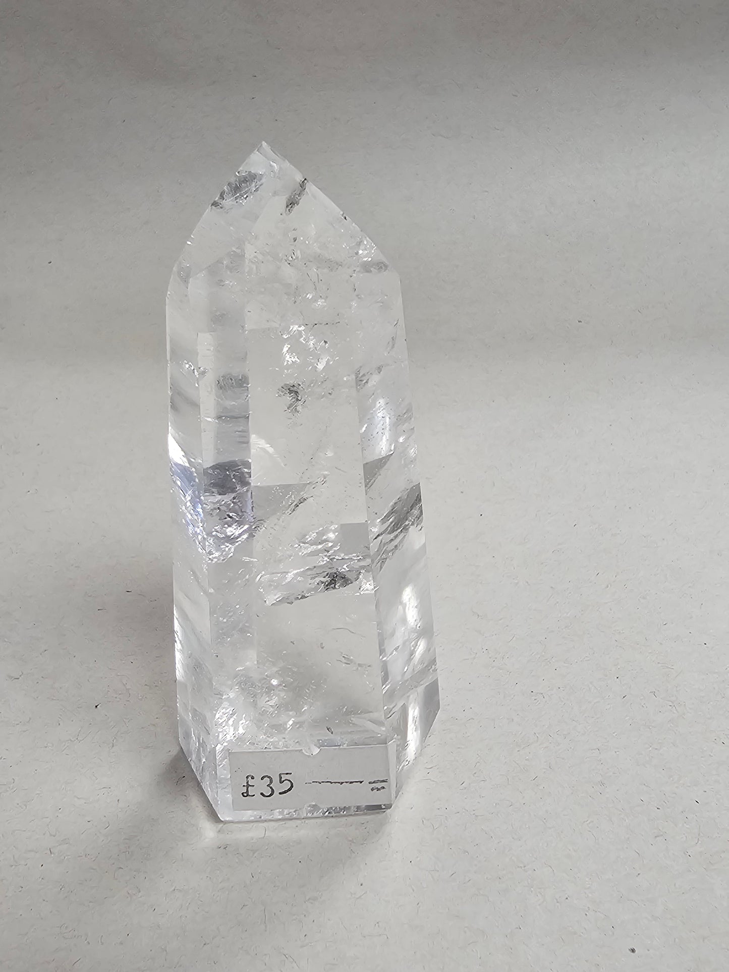 Clear Quartz Tower