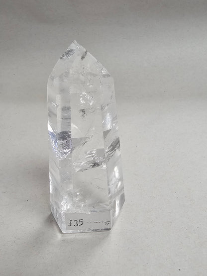 Clear Quartz Tower