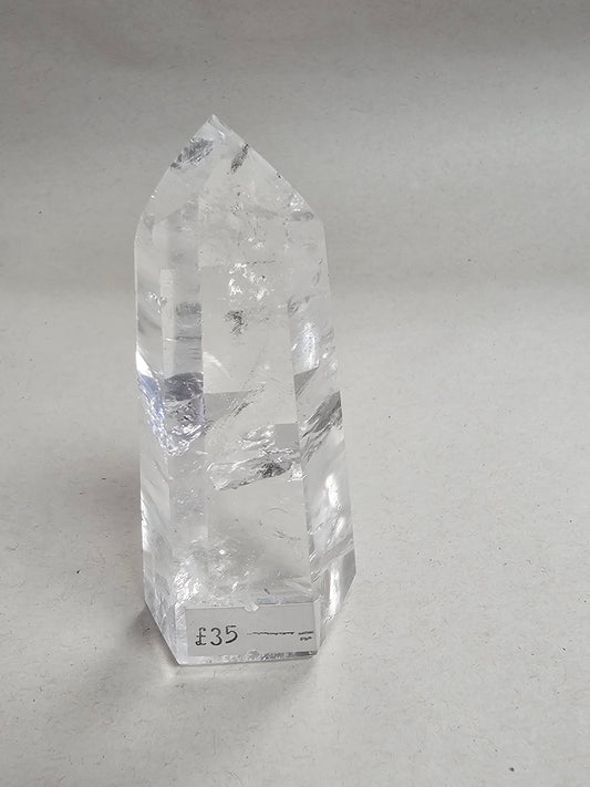 Clear Quartz Tower