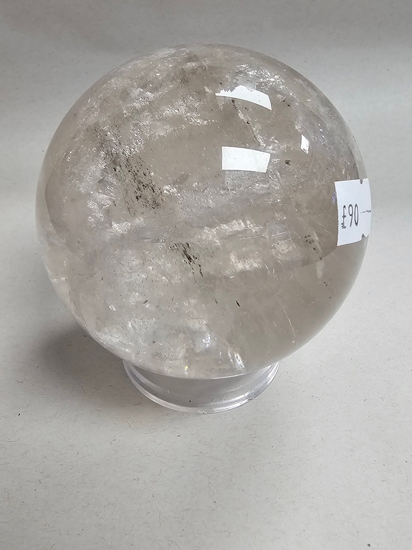 Large Clear Quartz Sphere 0.7kg