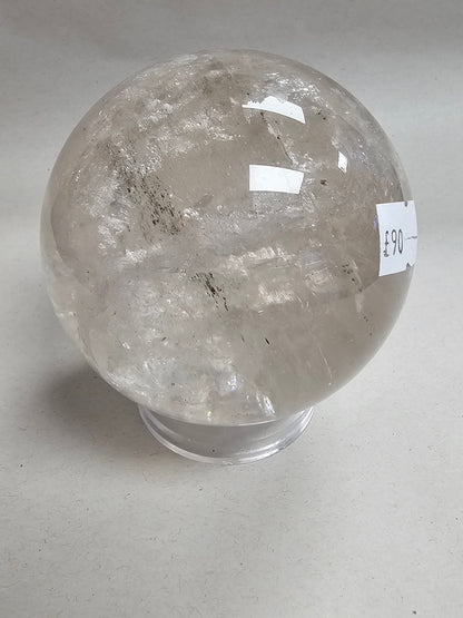 Large Clear Quartz Sphere 0.7kg