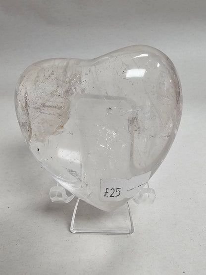 Clear Quartz Heart 0.3kg