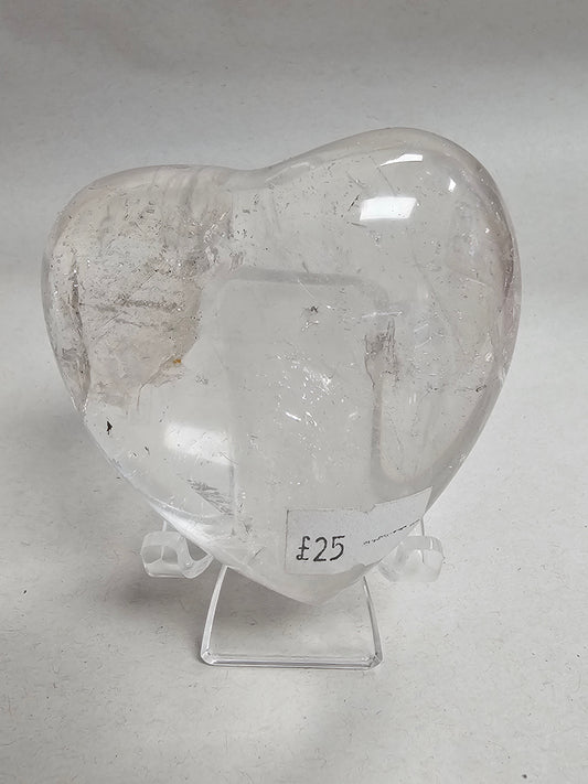 Clear Quartz Heart 0.3kg
