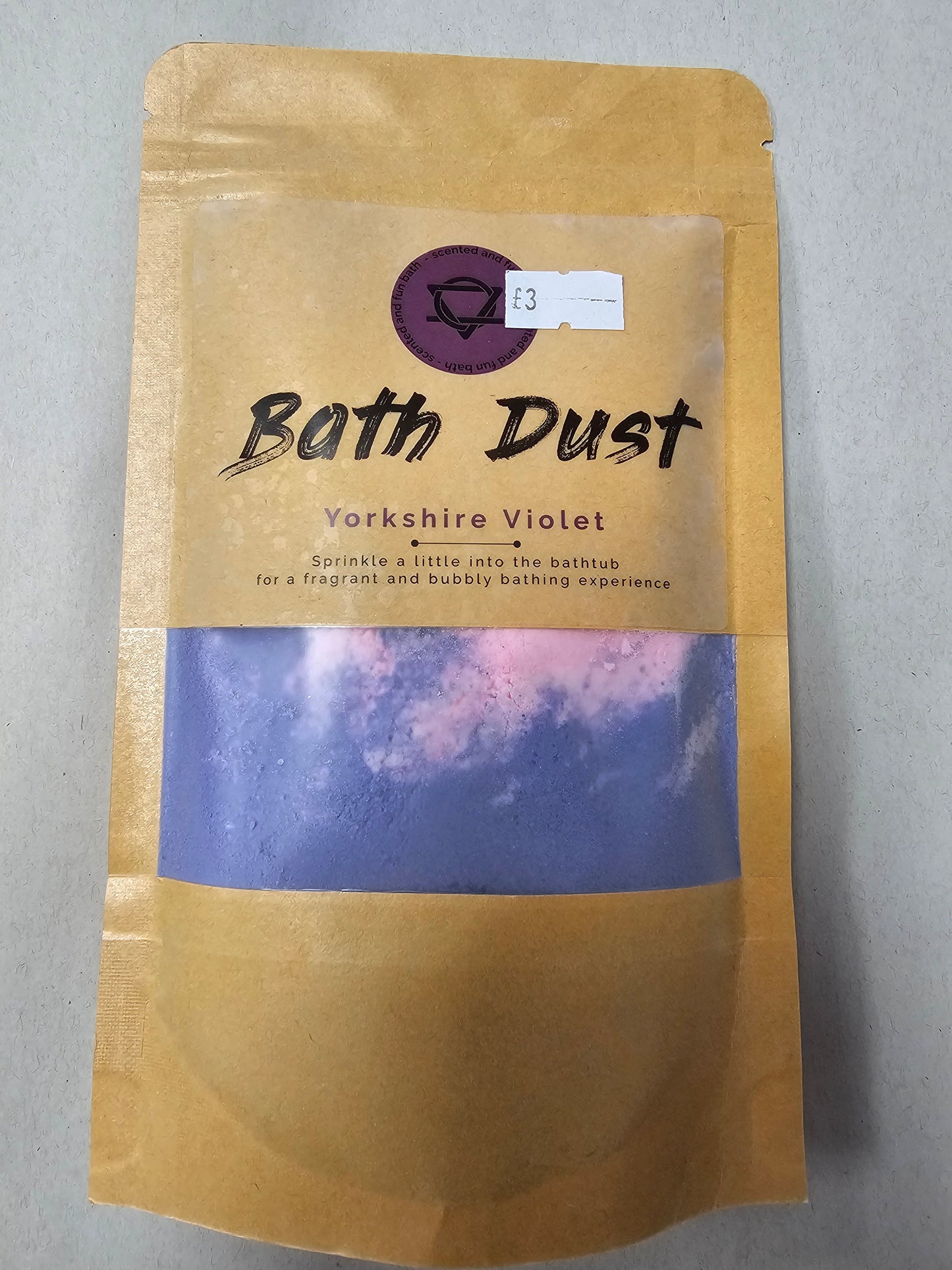 Yorkshire Violet Bath Dust