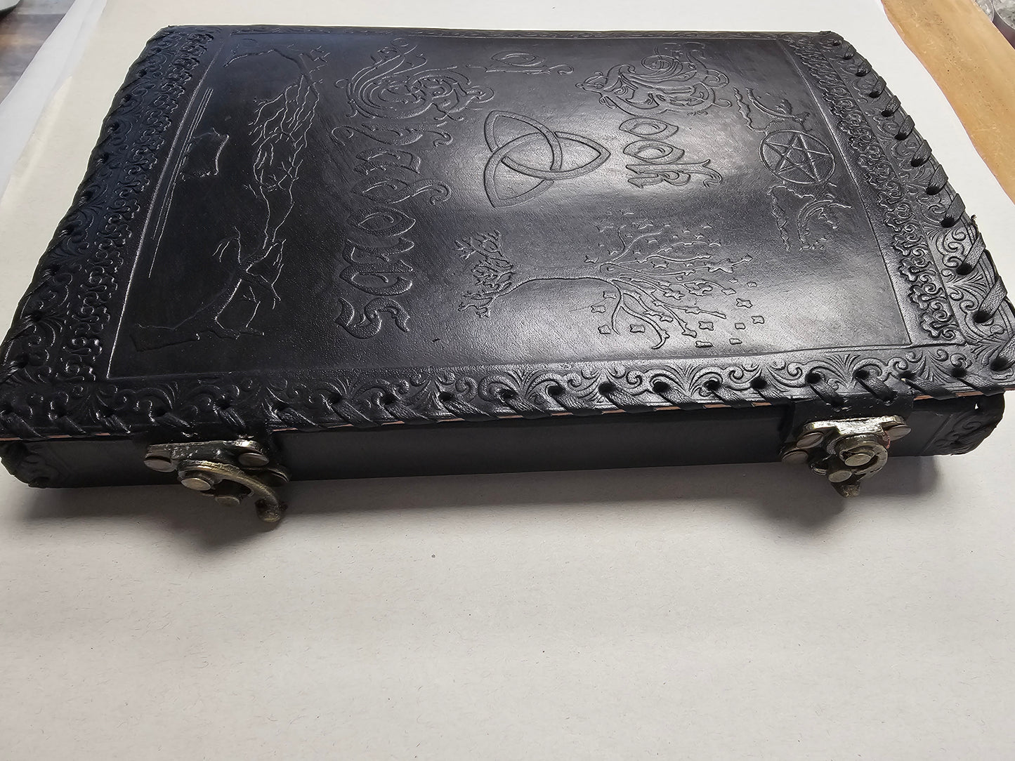 Book of Shadows Leather Grimoire