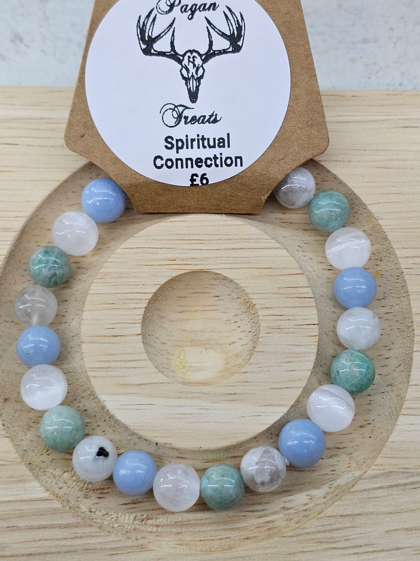 Spiritual Connection 8mm bead bracelet