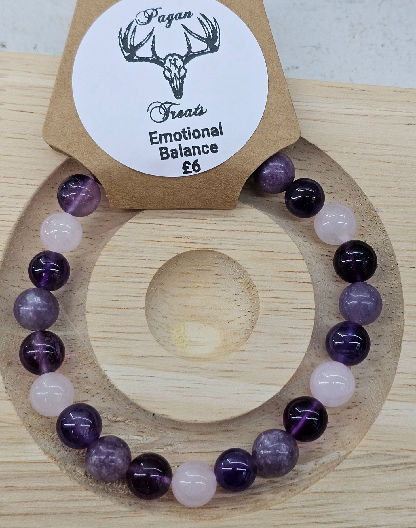 Emotional Balance 8mm bead bracelet
