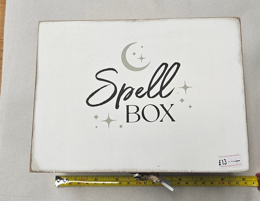 Spell Box Wooden Storage Box