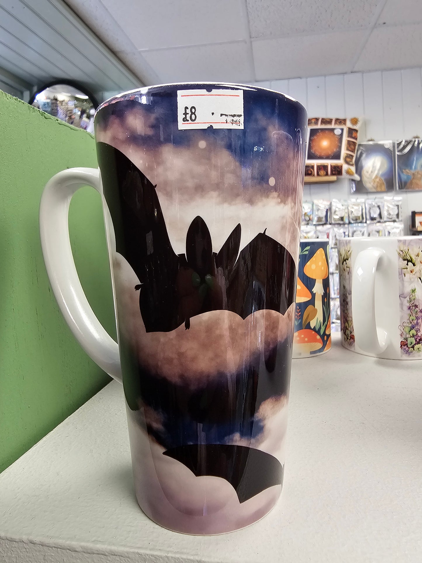 Bat 17oz Latte Mug