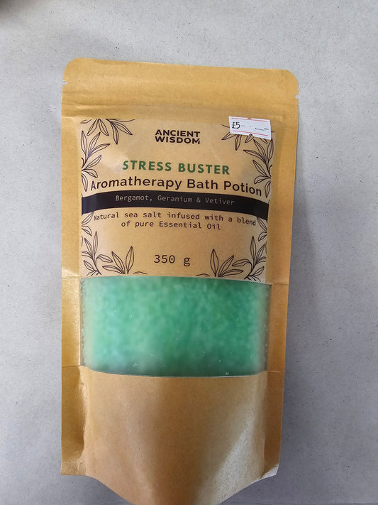Stress Buster Aromatherapy Bath Potion