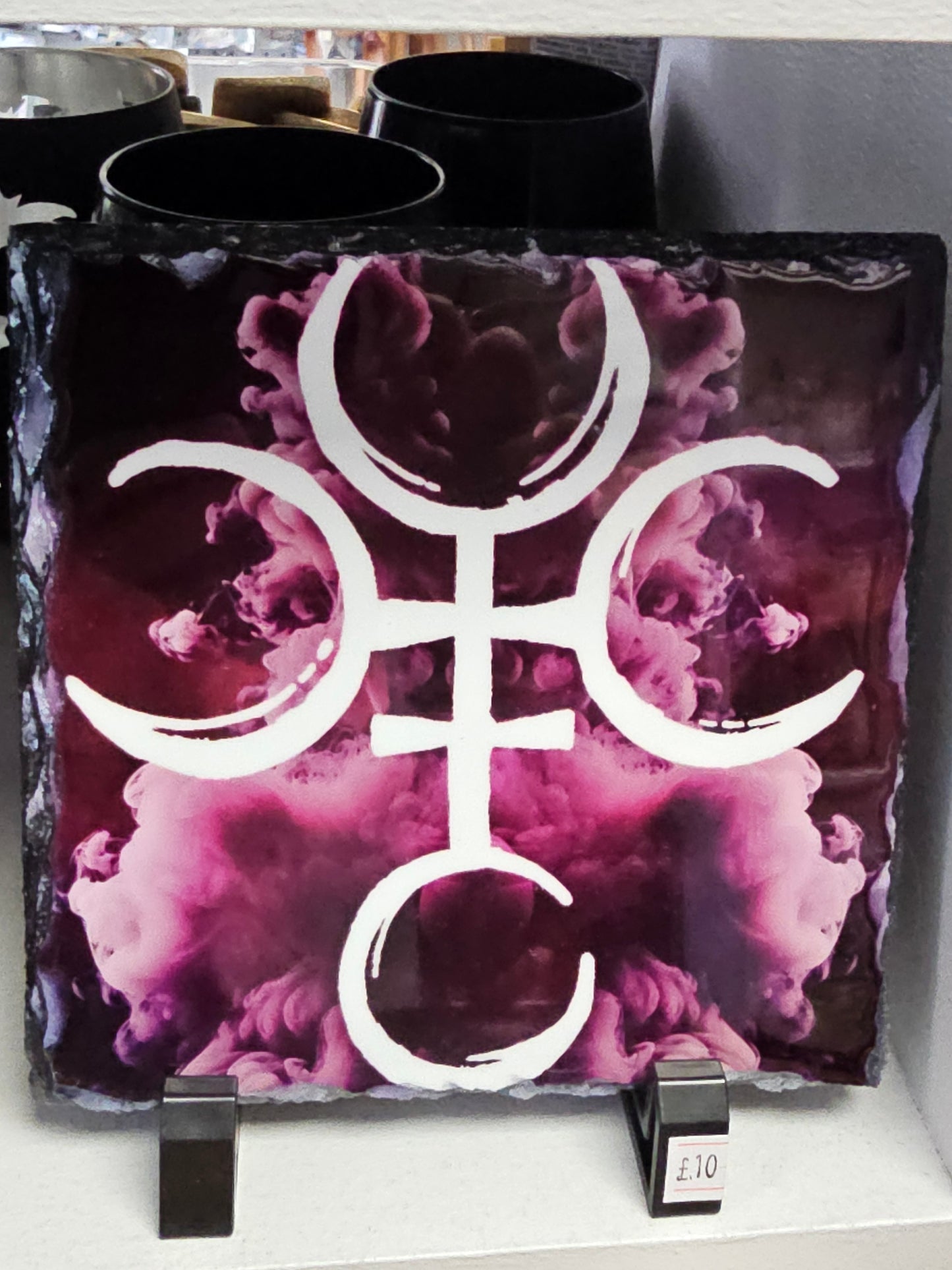 Hecate 14 x 14cm Slate with Stand