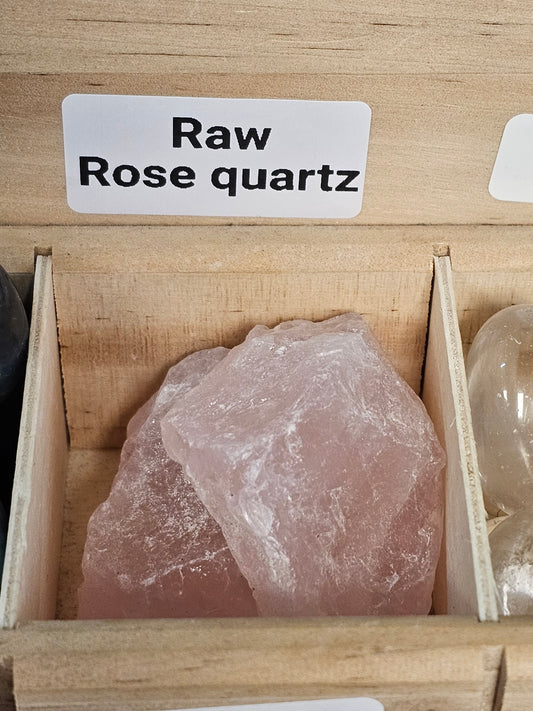 Raw Rose Quartz