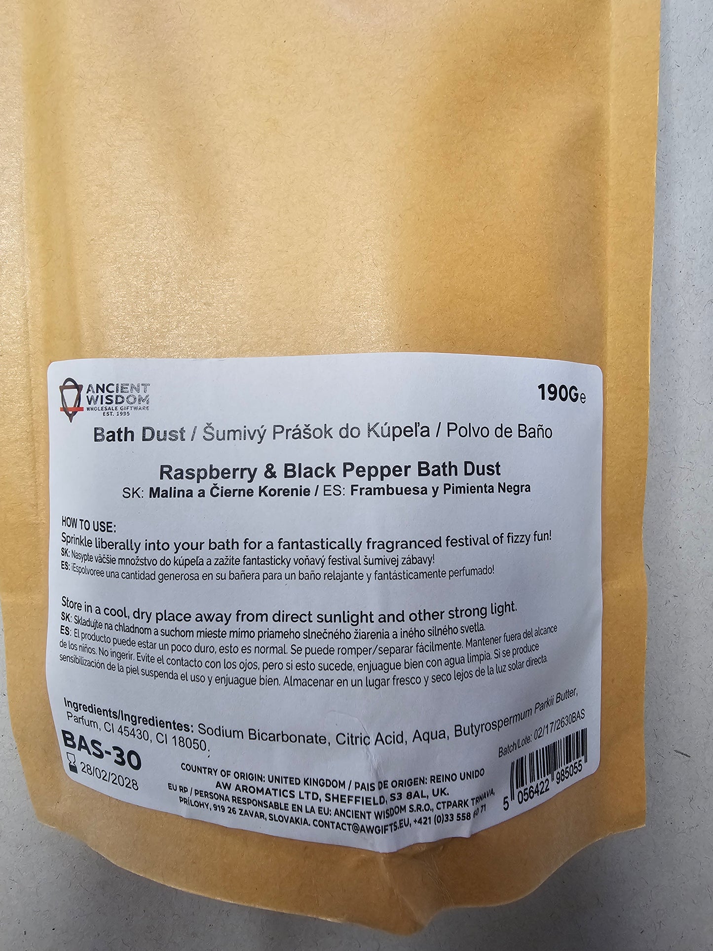 Lemon Meringue Pie Bath Dust