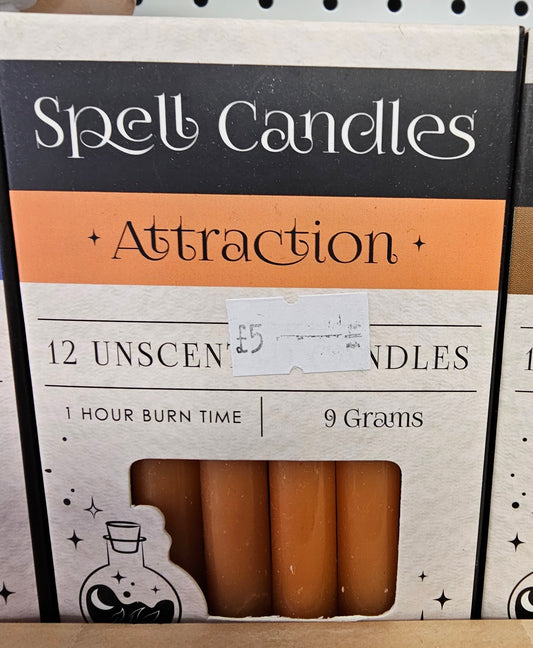 12 Attraction Spell Candles