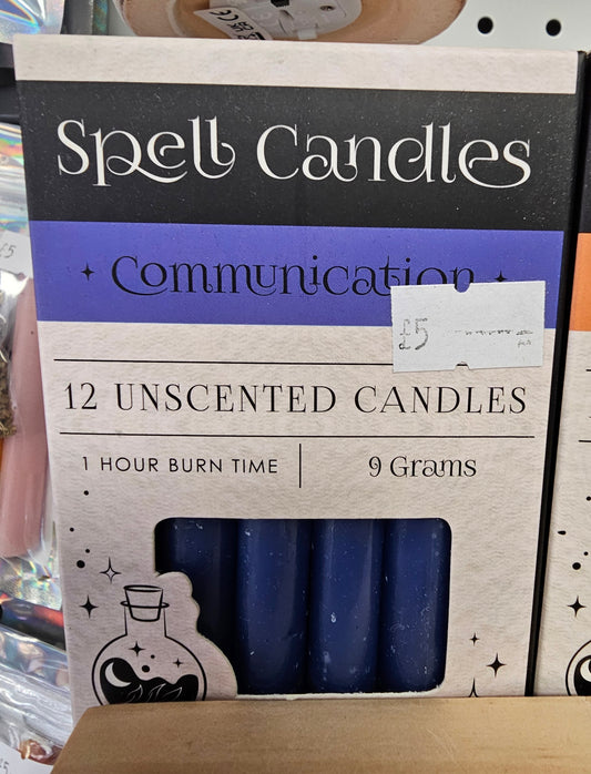 12 Communication Spell Candles
