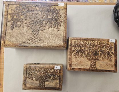 Tree Of Life Storage Box (Square)