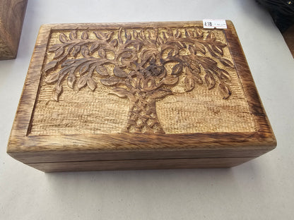 Tree Of Life Storage Box (Square)
