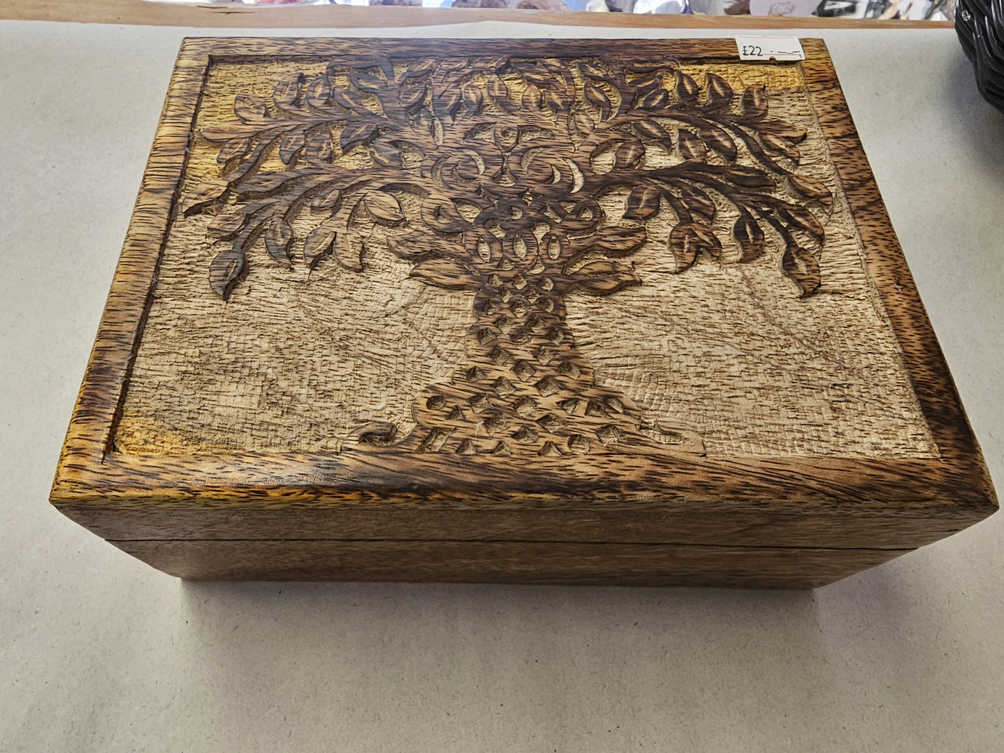Tree Of Life Storage Box (Square)