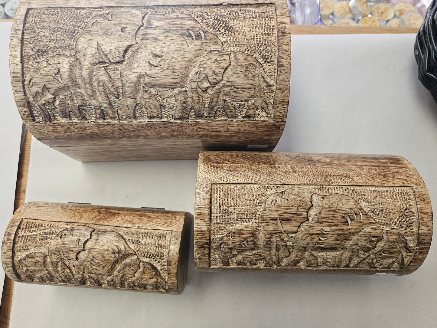 Domed Elephant Storage Box