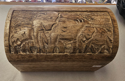 Domed Elephant Storage Box