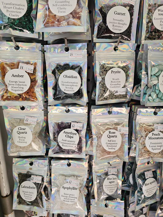 Crystal Chips for Spell Work