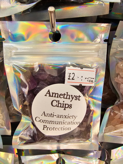 Crystal Chips for Spell Work