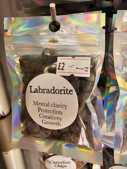 Crystal Chips for Spell Work