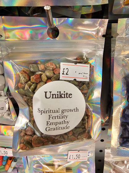 Crystal Chips for Spell Work