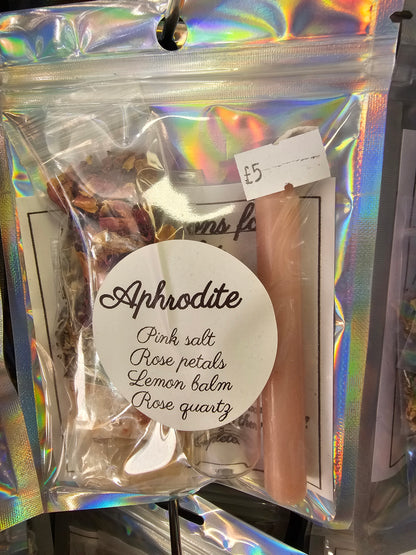 God's & Goddess Spell Bottle Kits