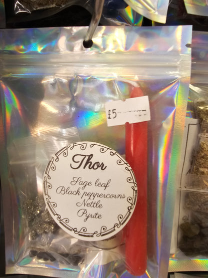God's & Goddess Spell Bottle Kits