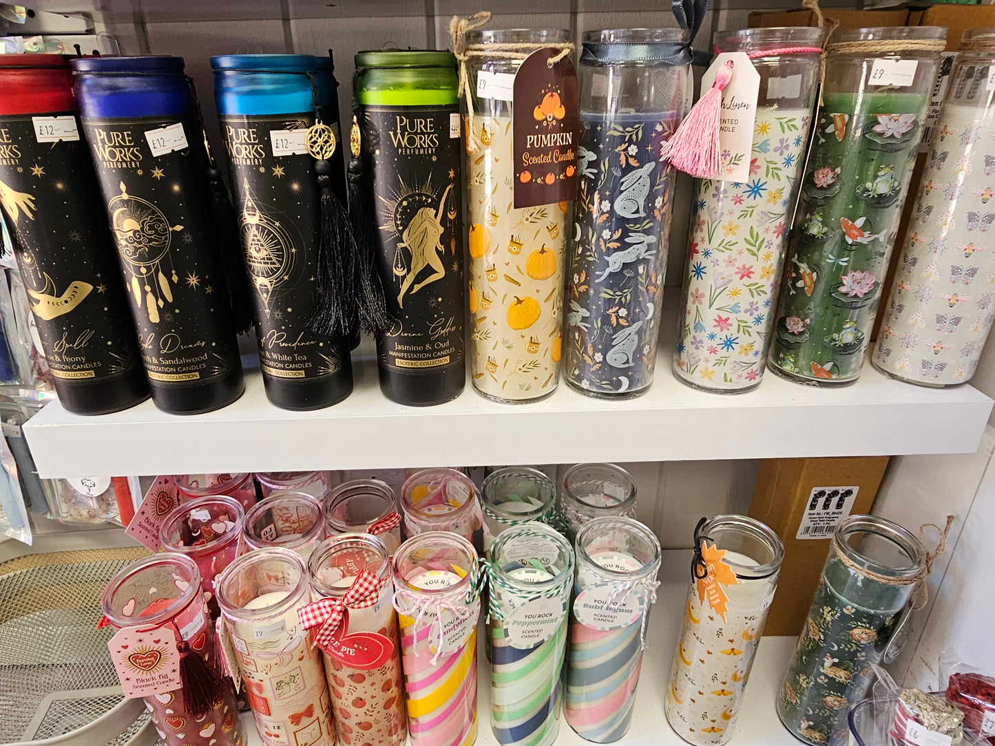Glass Tube Candles