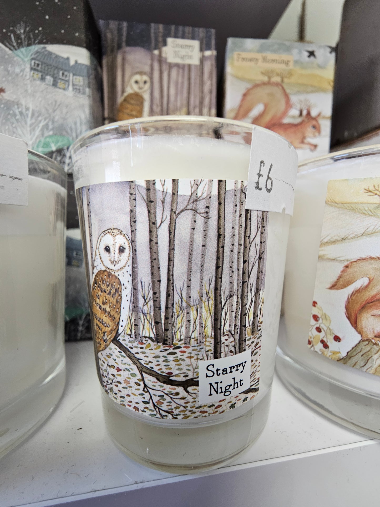 Small Glass Candles