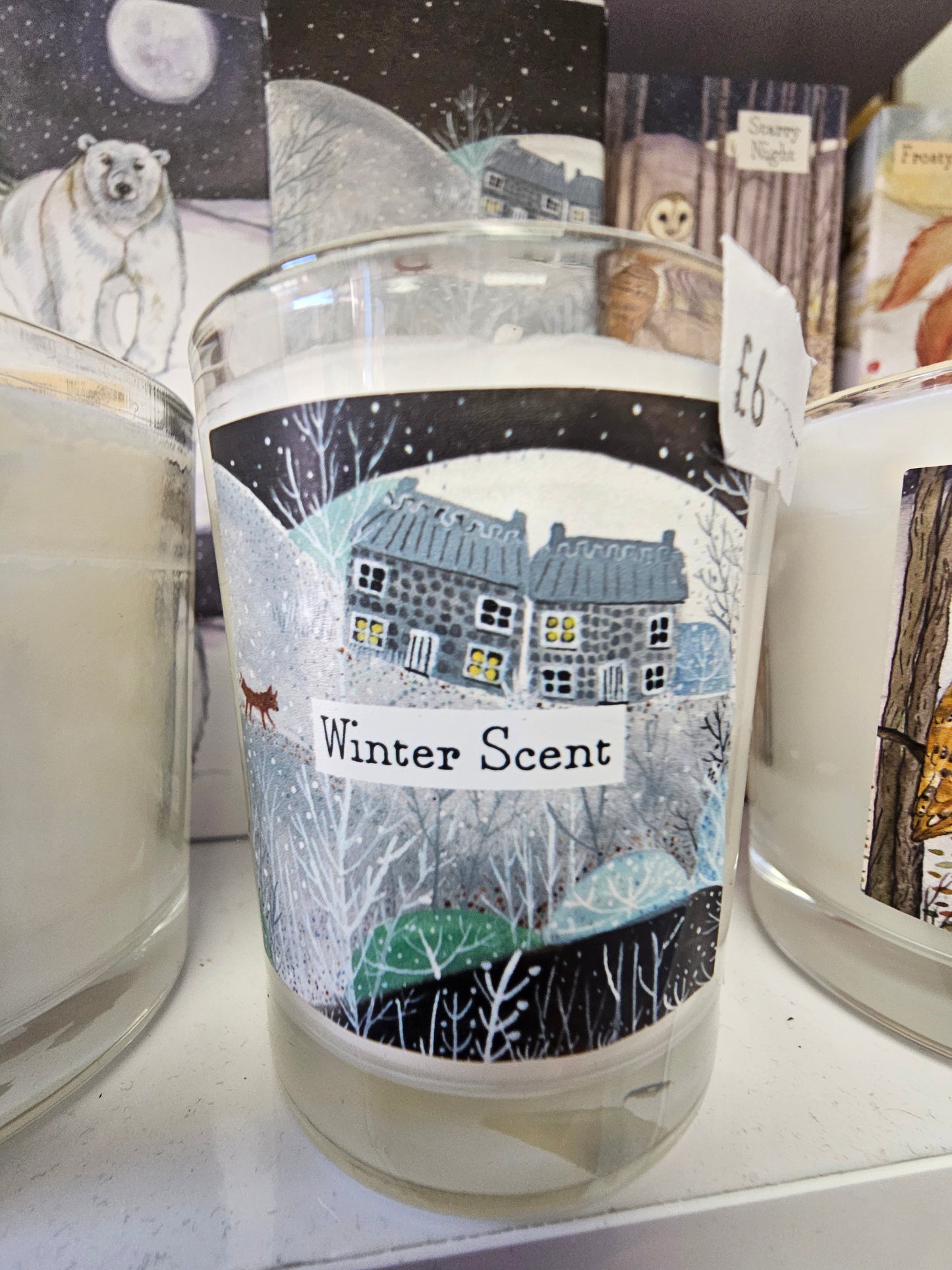 Small Glass Candles