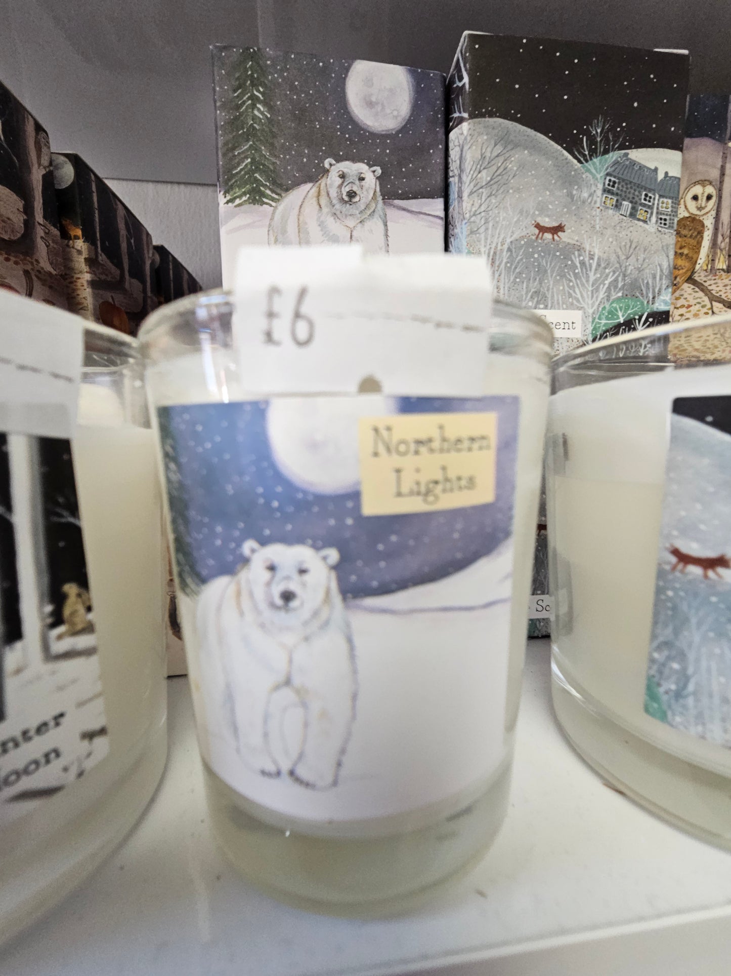 Small Glass Candles