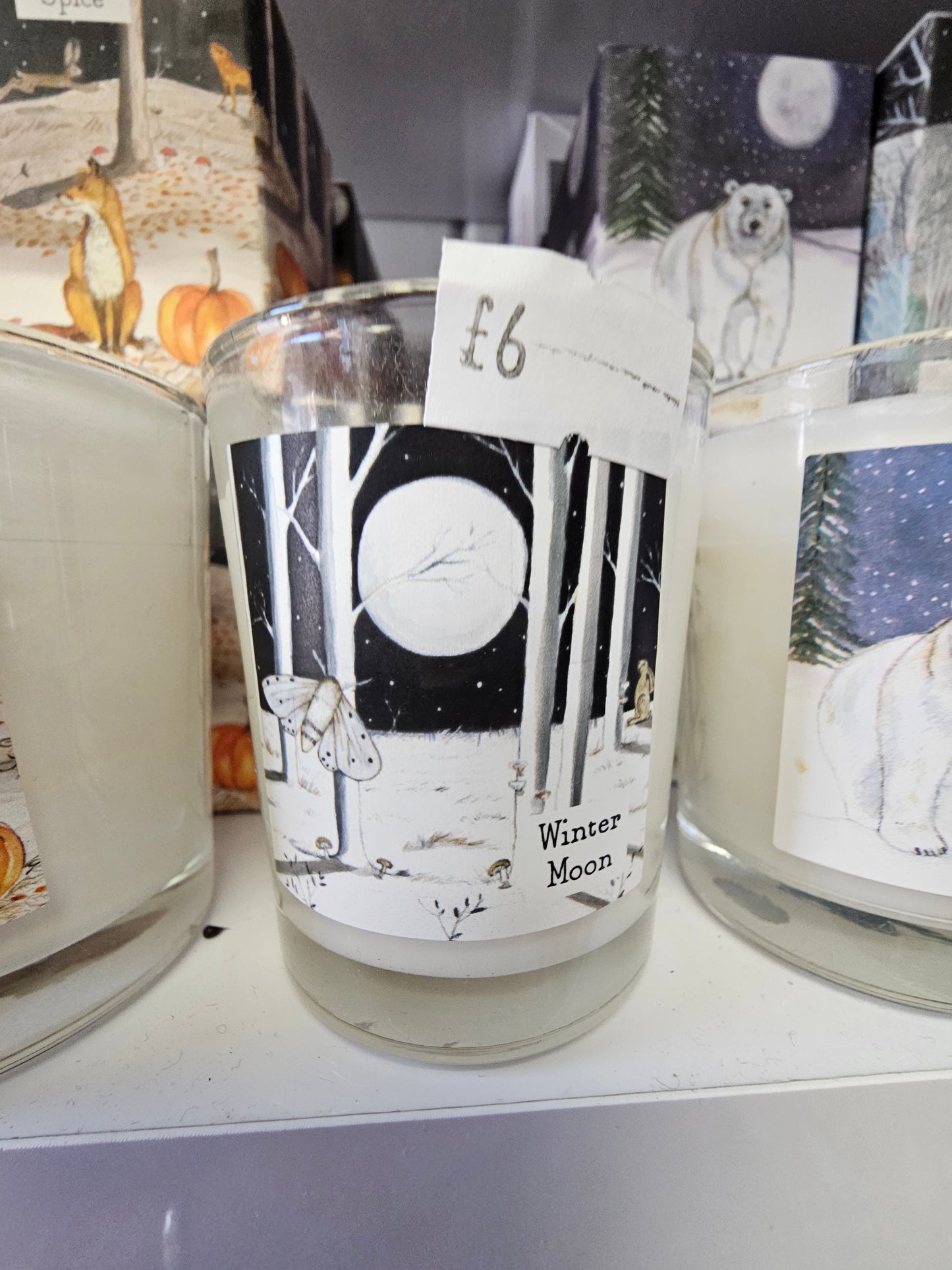 Small Glass Candles
