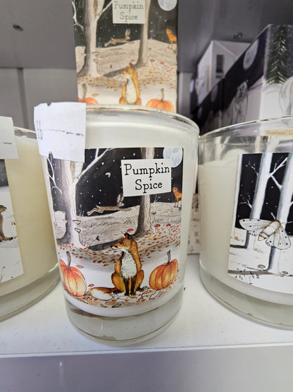 Small Glass Candles